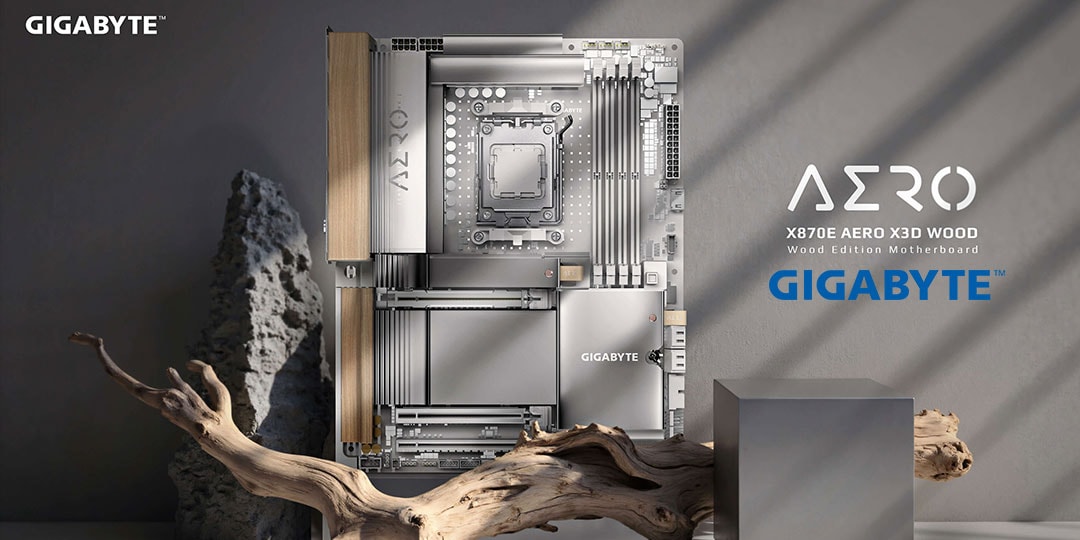 معرفی مادربرد چوبی گیگابایت X870E AERO X3D | مادربرد لوکس گیمینگ معرفی مادربرد چوبی گیگابایت X870E AERO X3D | مادربرد لوکس گیمینگ