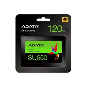 حافظه SSD اینترنال ای دیتا مدل Ultimate SU650 ظرفیت 120 گیگابایت