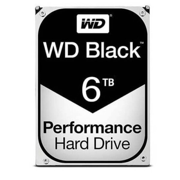 هارد دیسک اینترنال وسترن دیجیتال مدل WD6003FZBX سری مشکی ظرفیت 6 ترابایت