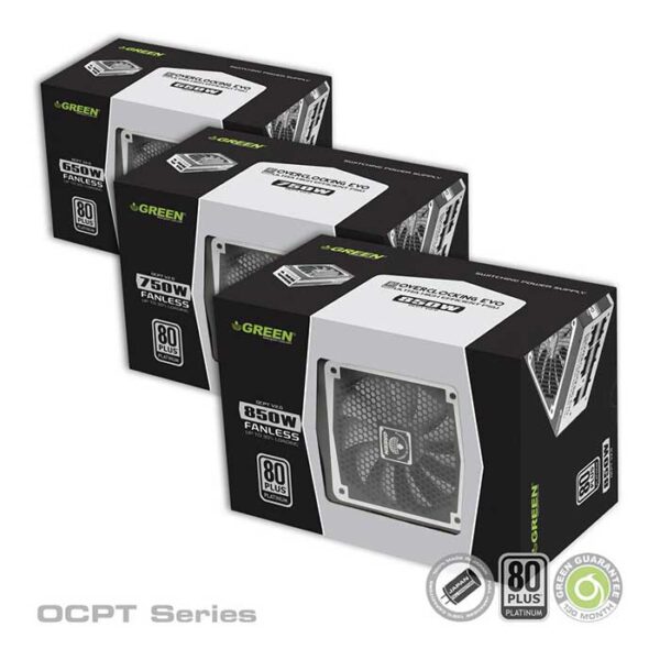 منبع تغذیه ماژولار گرین مدل GP850B-OCPT