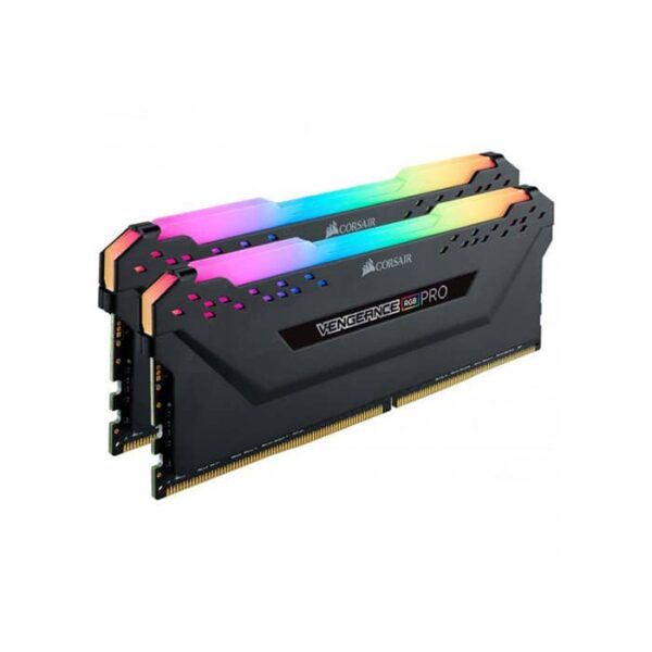 رم دسکتاپ کورسیر مدل VENGEANCE RGB PRO Black فرکانس 3200 مگاهرتز حافظه 32 گیگابایت