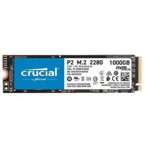 حافظه SSD اینترنال کروشال مدل P2 NVMe PCIe M.2 2280 ظرفیت 1 ترابایت
