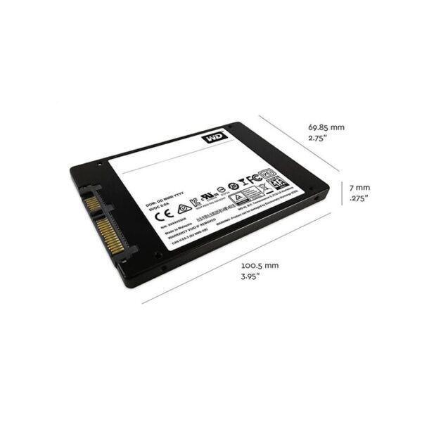 حافظه SSD وسترن دیجیتال مدل WDS120G1G0A سری سبز ظرفیت 120 گیگابایت