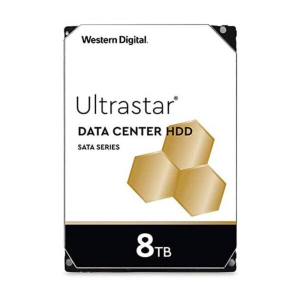 هارد دیسک اینترنال وسترن دیجیتال مدل Ultrastar سریال 0B36404 ظرفیت 8 ترابایت