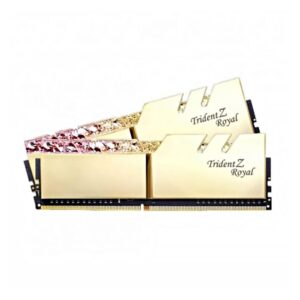 رم دسکتاپ DDR4 دو کاناله 3200 مگاهرتز CL16 جی اسکیل مدل Trident Z Royal RG ظرفیت 16 گیگابایت