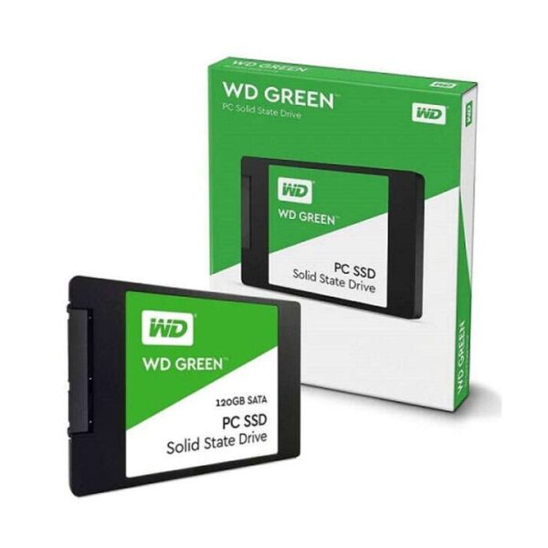 حافظه SSD وسترن دیجیتال مدل WDS120G1G0A سری سبز ظرفیت 120 گیگابایت