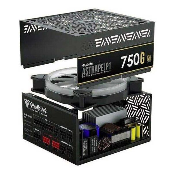 منبع تغذیه کامپیوتر گیمدیاس مدل ASTRAPE P1-750W-G