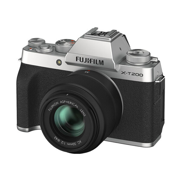 دوربین بدون آینه فوجی FUJIFILM X-T200 Mirrorless Camera kit 15-45mm Silver