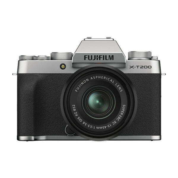 دوربین بدون آینه فوجی FUJIFILM X-T200 Mirrorless Camera kit 15-45mm Silver