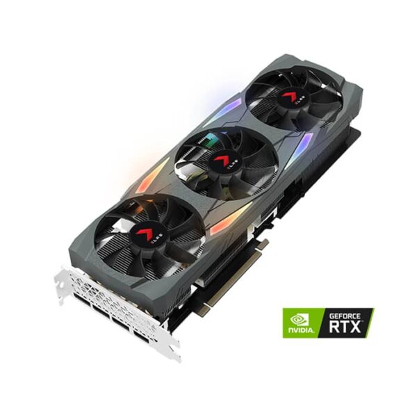 کارت گرافیک پی ان وای مدل GeForce RTX 3090 24GB XLR8 Gaming REVEL EPIC-X RGB Triple Fan Edition حافظه 24 گیگابایت