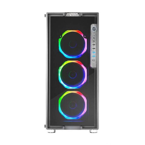 کیس کامپیوتر گرین مدل Z6 ARTEMIS RGB