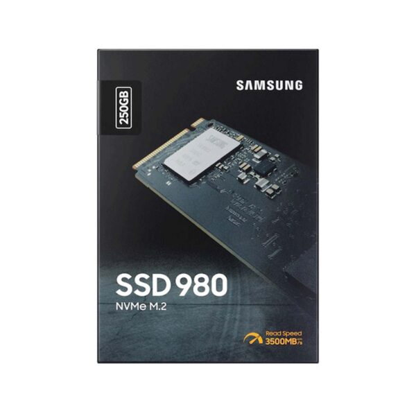 حافظه SSD اینترنال سامسونگ 980 PCIe 3.0 NVMe M.2 2280 ظرفیت 250 گیگابایت