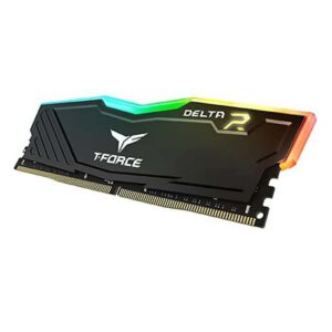 رم کامپیوتر DDR4 تک کاناله 3200 مگاهرتز CL16 تیم گروپ DELTA RGB ظرفیت 16 گیگابایت