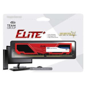 رم کامپیوتر DDR4 تک کاناله 3200 مگاهرتز CL22 تیم گروپ ELITE PLUS ظرفیت 8 گیگابایت