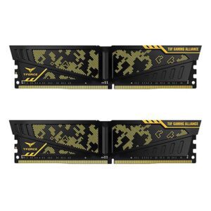 رم کامپیوتر DDR4 دو کاناله 3200 مگاهرتز CL16 تیم گروپ VULCAN TUF GAMING ظرفیت 16 گیگابایت