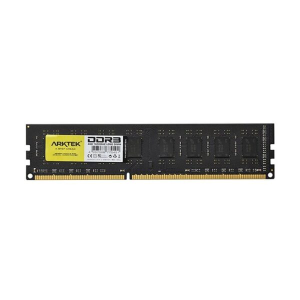 رم دسکتاپ DDR3 تک کاناله 1600 مگاهرتز CL10 آرک تک ظرفیت 4 گیگابایت