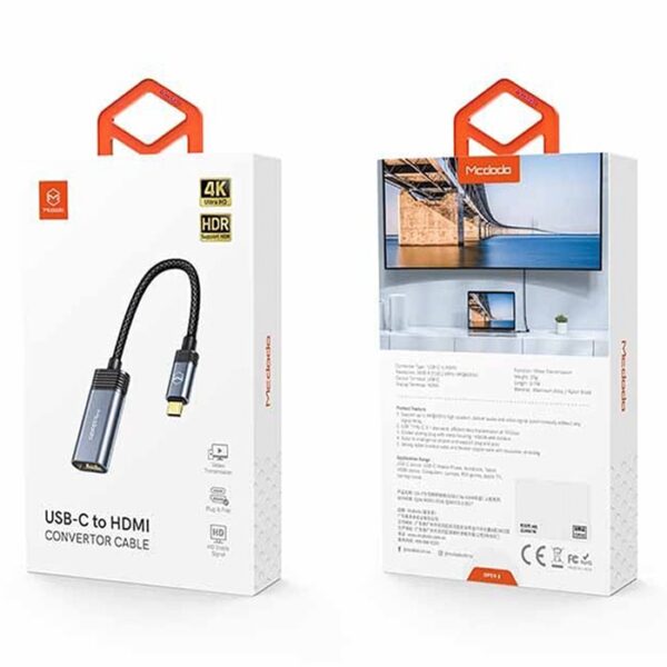 مبدل USB-C به HDMI مک دودو CA-7790