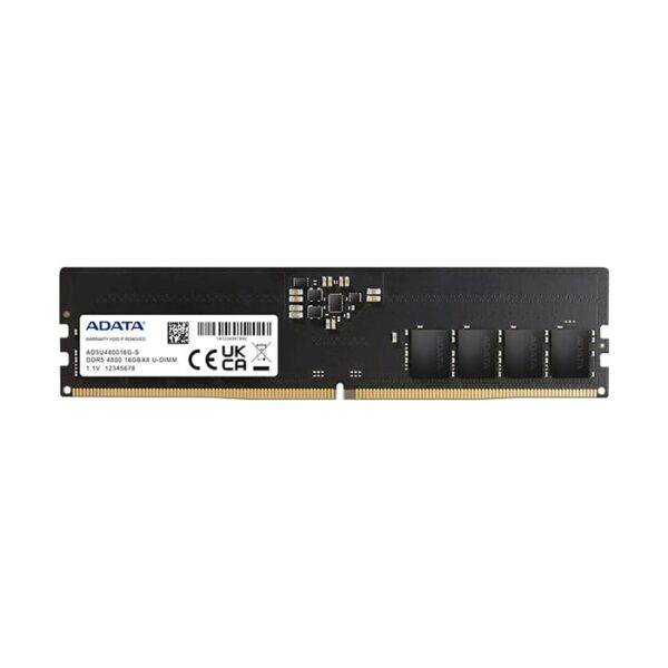 رم ای دیتا Black 16GB 4800MHz CL40 DDR5