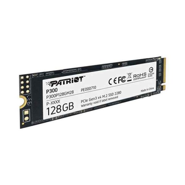 حافظه SSD اینترنال پاتریوت مدل P300 M.2 PCIe Gen 3 x4 ظرفیت 128 گیگابایت
