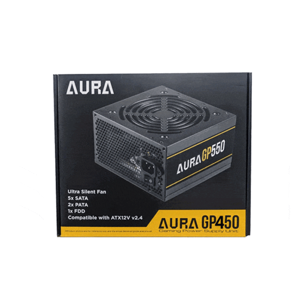 منبع تغذیه گیمدیاس مدل AURA GP450