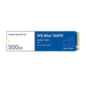 حافظه SSD اینترنال وسترن دیجیتال Blue SN570 M.2 2280 NVMe با ظرفیت 500GB