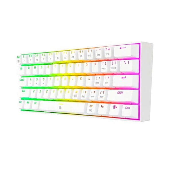 کیبورد گیمینگ ردراگون Dragonborn K630 White