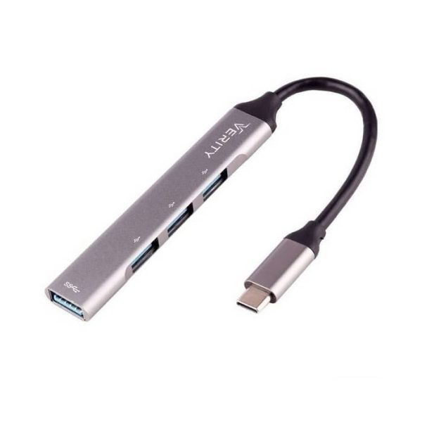 هاب 4 پورت USB C وریتی VERITY H 410T