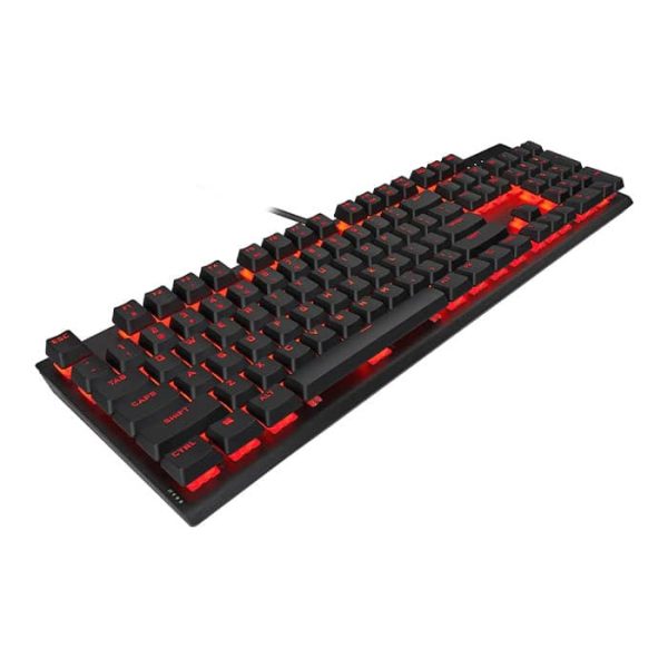 کیبورد گیمینگ کورسیر K60 PRO VIOLA MX RED