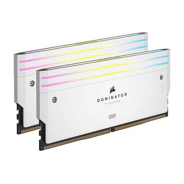 رم کورسیر Dominator Titanium 48GB Dual 7200MHz CL36 White
