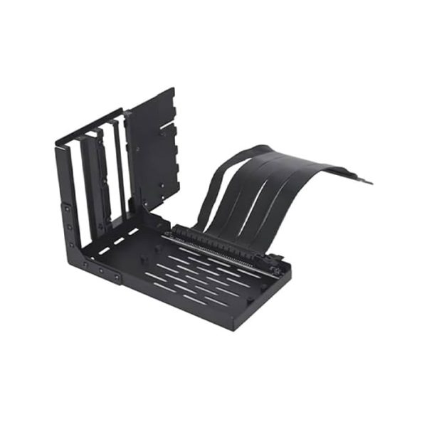 کابل و براکت نصب عمودی کارت گرافیک لیان لی UNIVERSAL PCI 4.0 Black
